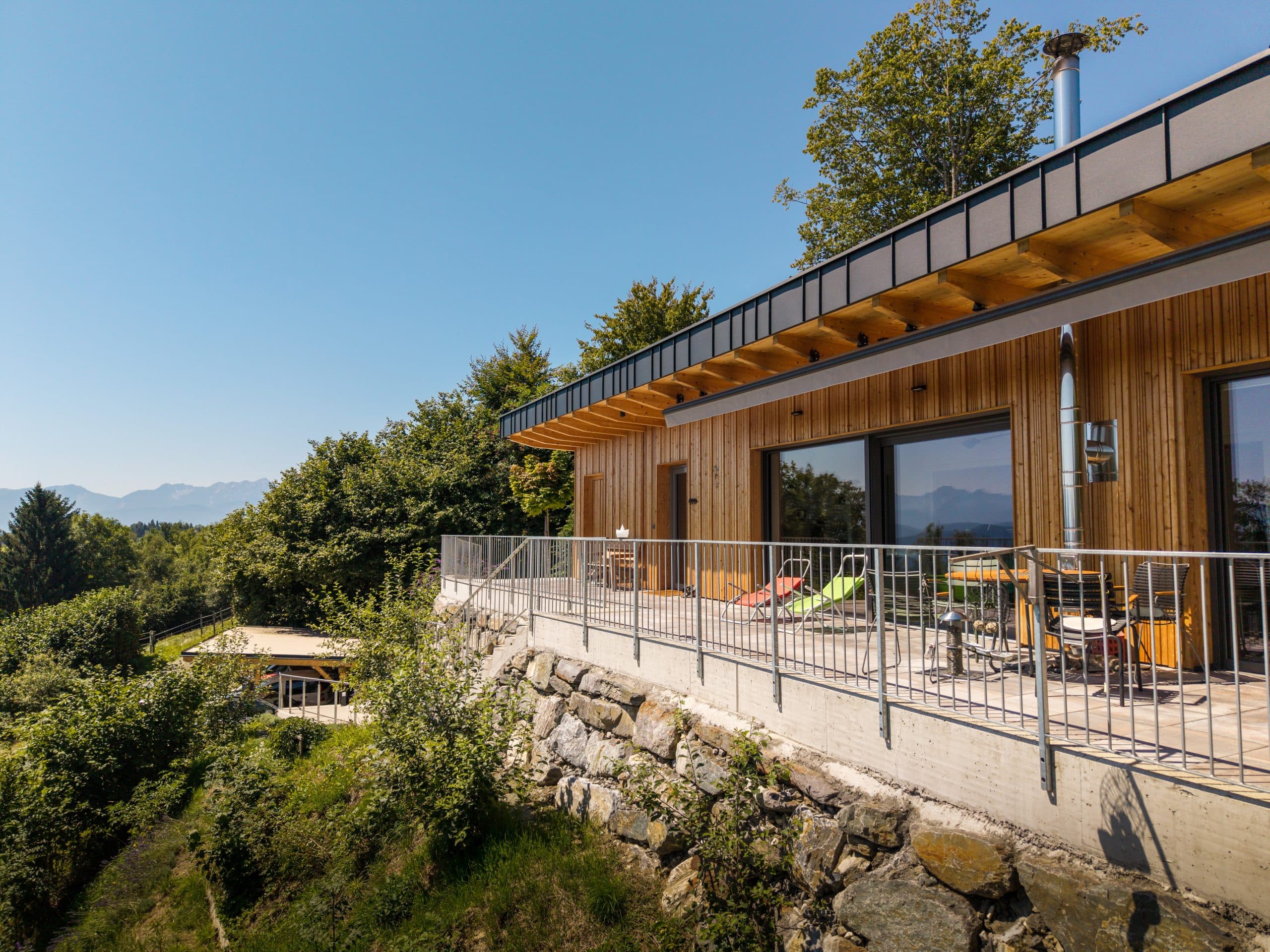 Holzriegelbau Bild 1