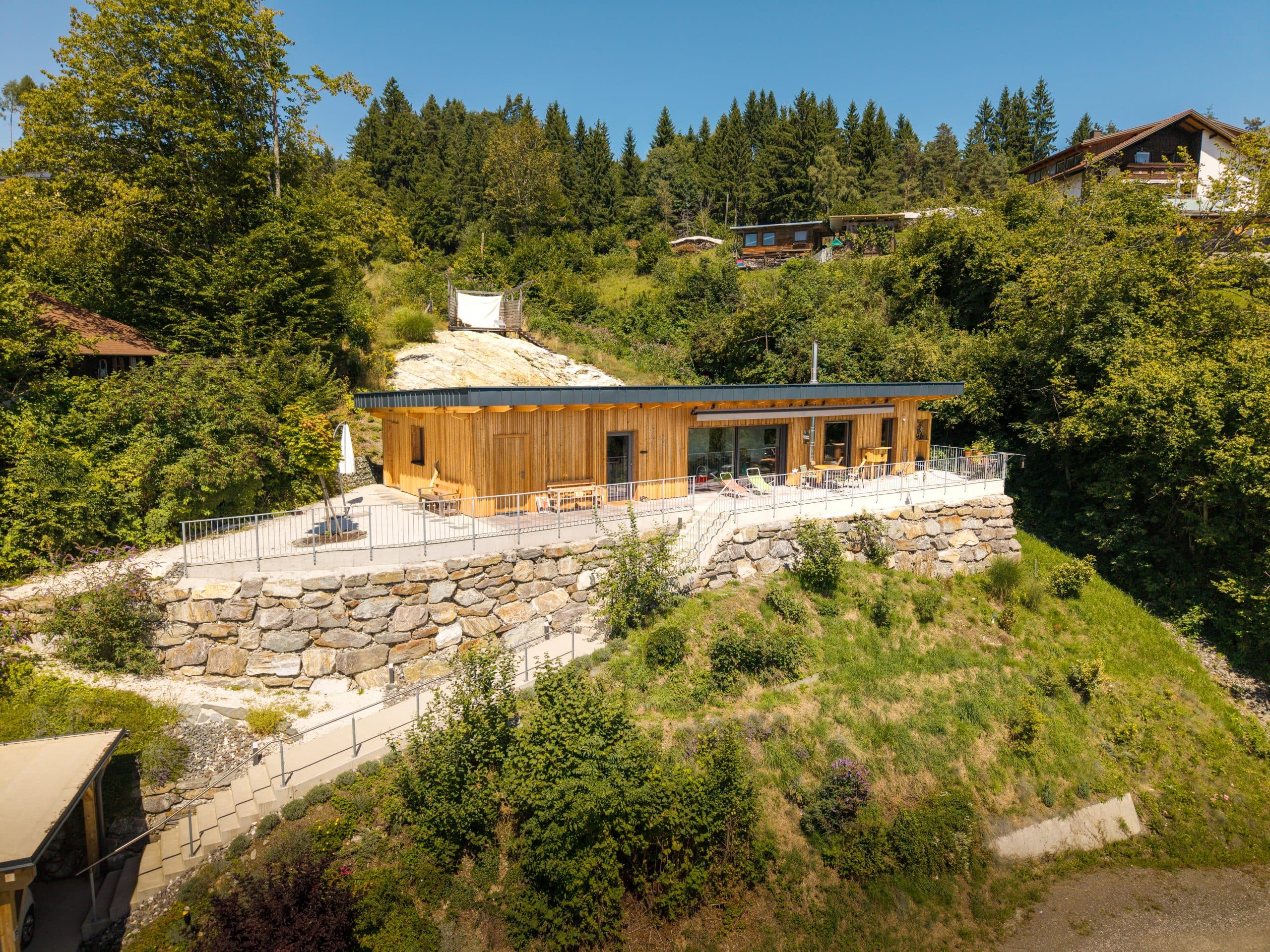 Holzriegelbau Bild 2